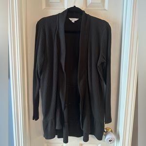 Lauren Conrad Ruffle-Hem Layering Cardigan
